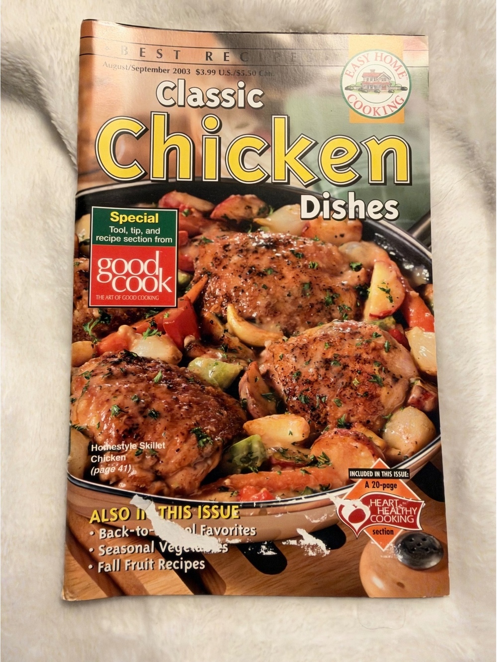 Classic Chicken Dishes Magazine August/September 2003
